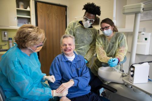 Touro dental students will conduct weekly rotations in WIHD’s dental department, working with patients there