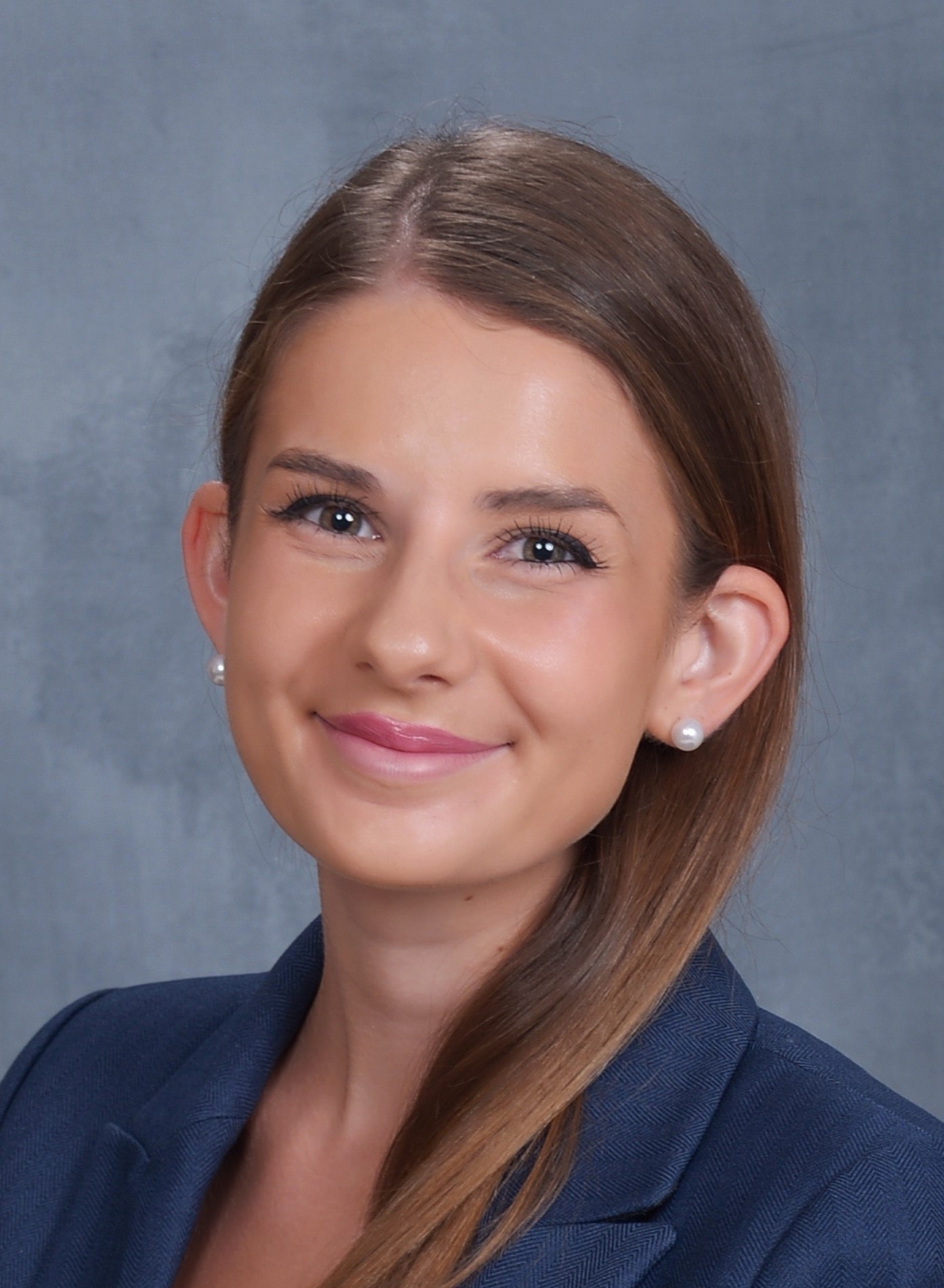 woman with long brown hair