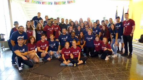 Participants of the 20th Annual Race for Rehab