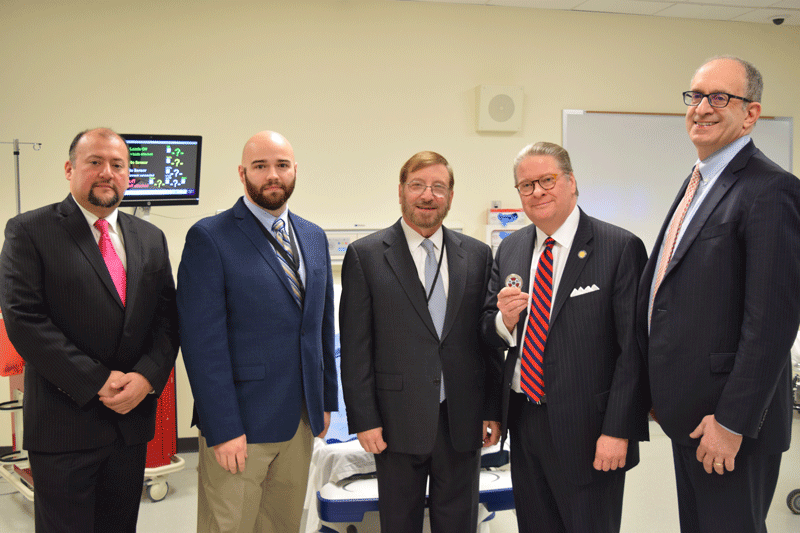 Senator Harckham and Center of Disaster Medicine Leadership Group Photo