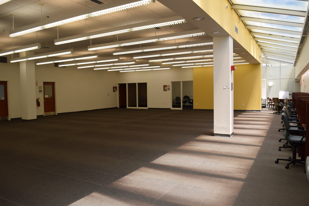  Empty Room  of the Health Sciences Library during Renovation 