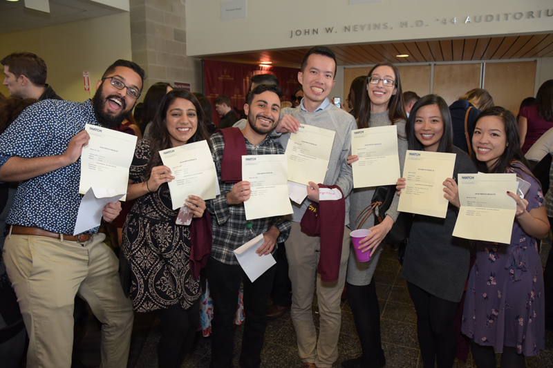 SOM Class of 2019 Match Day Student Group Photo