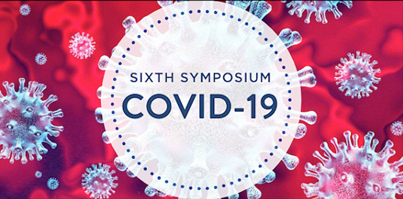 Sixth COVID-19 Symposium Event Logo 
<br />