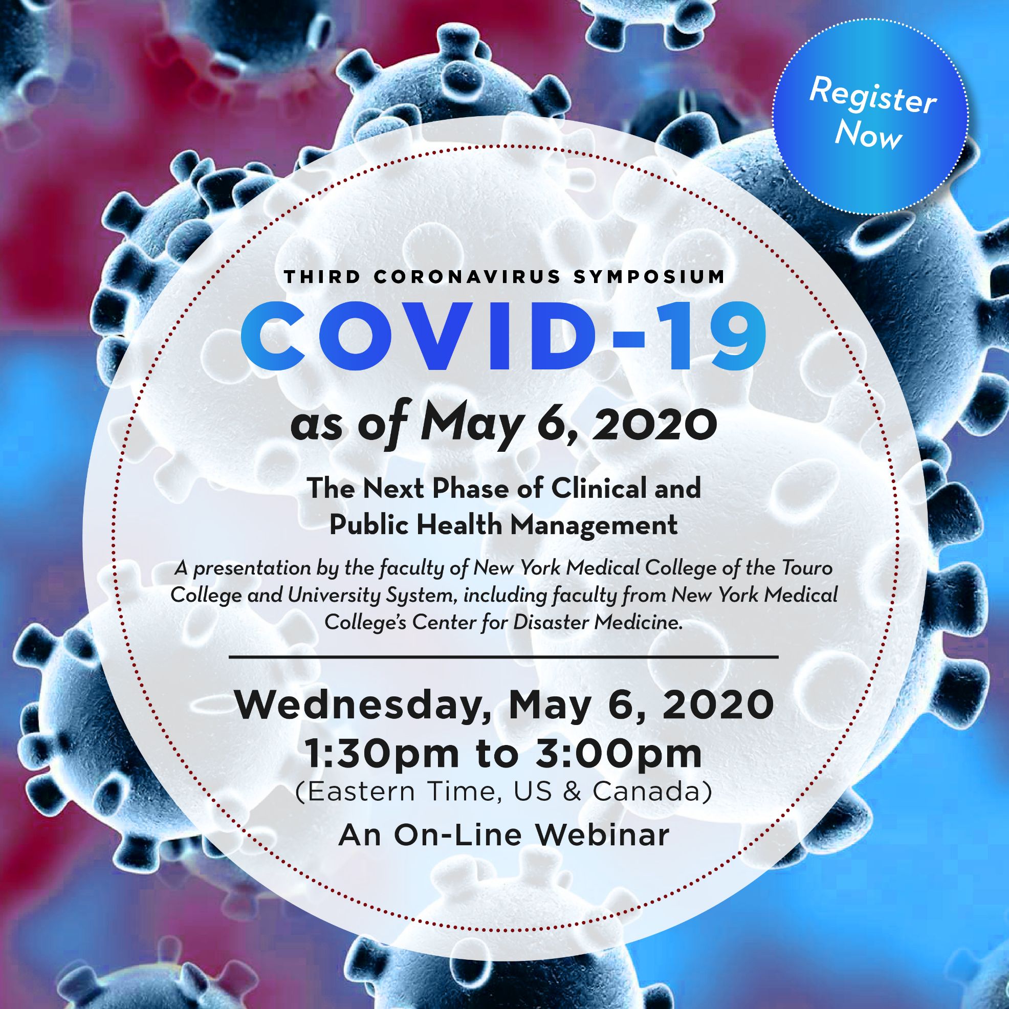 COVID-19 Symposium Event Poster