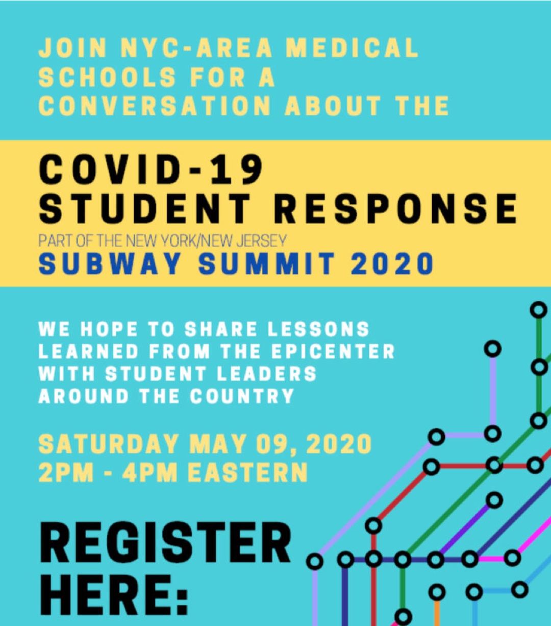 Registration Poster for Medical Education Subway Summit 2020 
<br />
