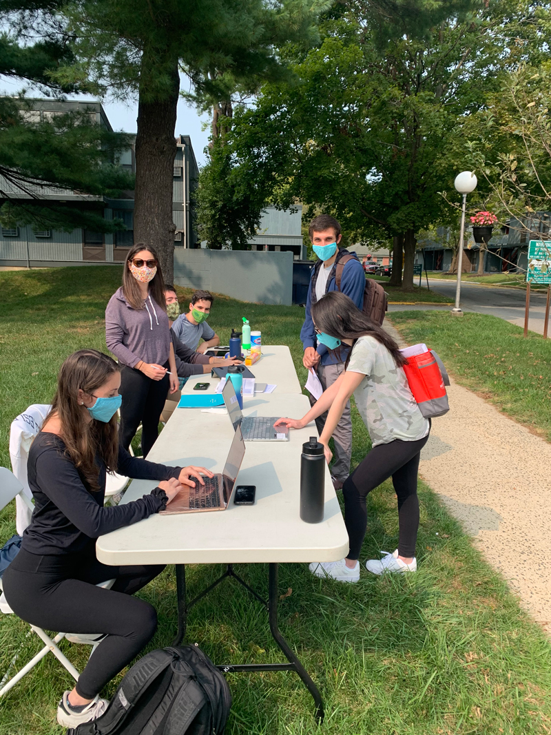 Student Voter Registration Table