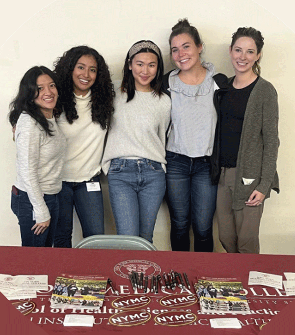 Students in the School of Medicine and School of Health Sciences and Practice's Speech-Language Pathology and Master of Public Health programs at City of White Plains Neighborhood Health Fair and See, Test and Treat Program
