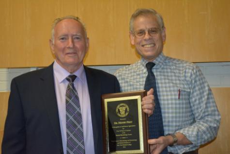 SOM Recognizes Three Decades of Lectures on Clinical Aspects of Staph and Strep Infections