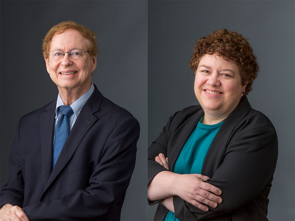 Dana G. Mordue and Gary P. Wormser headshot