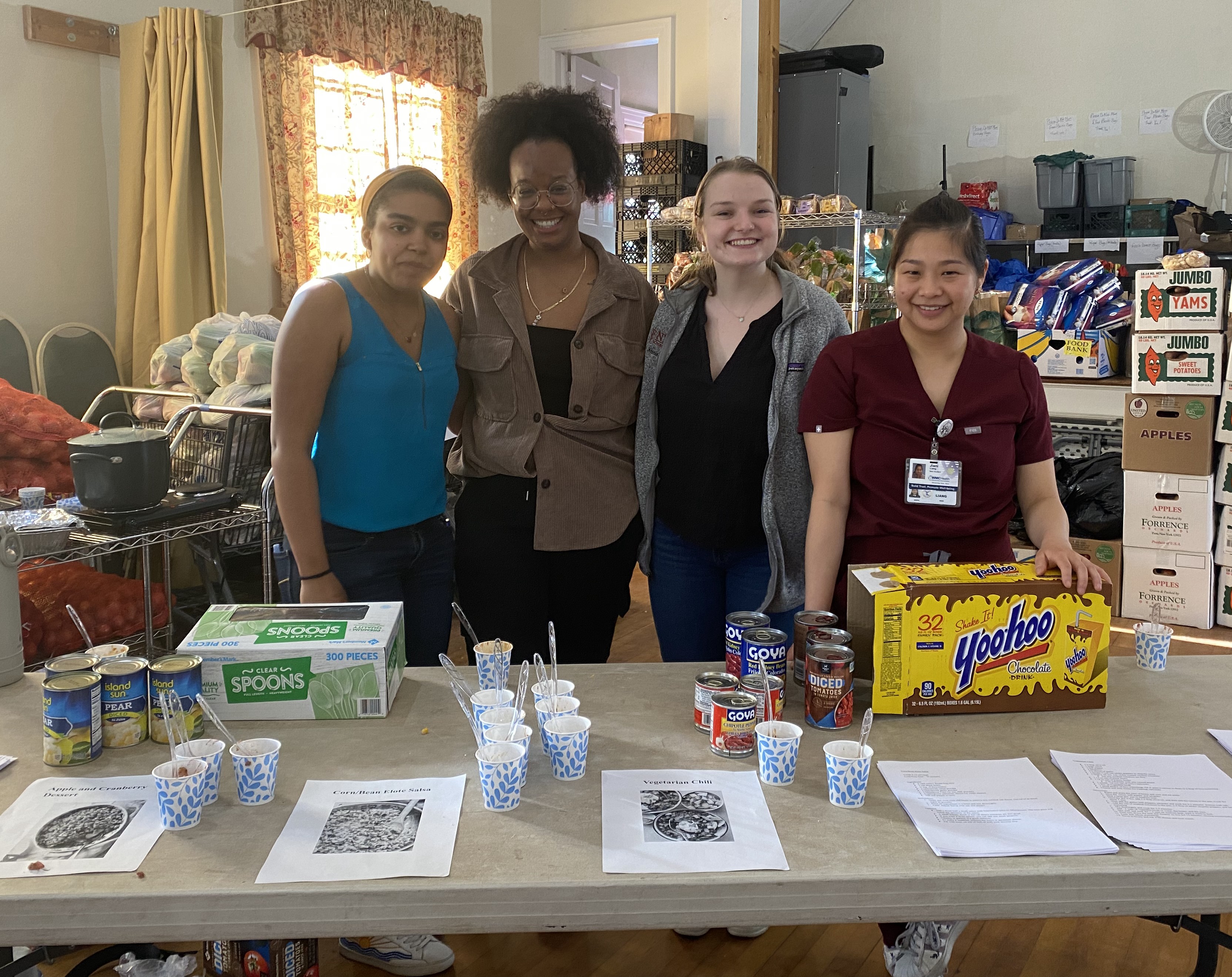 Members of Food Insecurity Medical Outreach Club