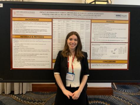 Bracha Kreiman with research presentation