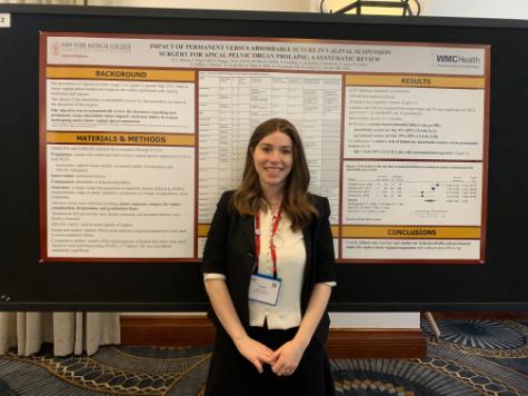 Bracha Kreiman with research presentation