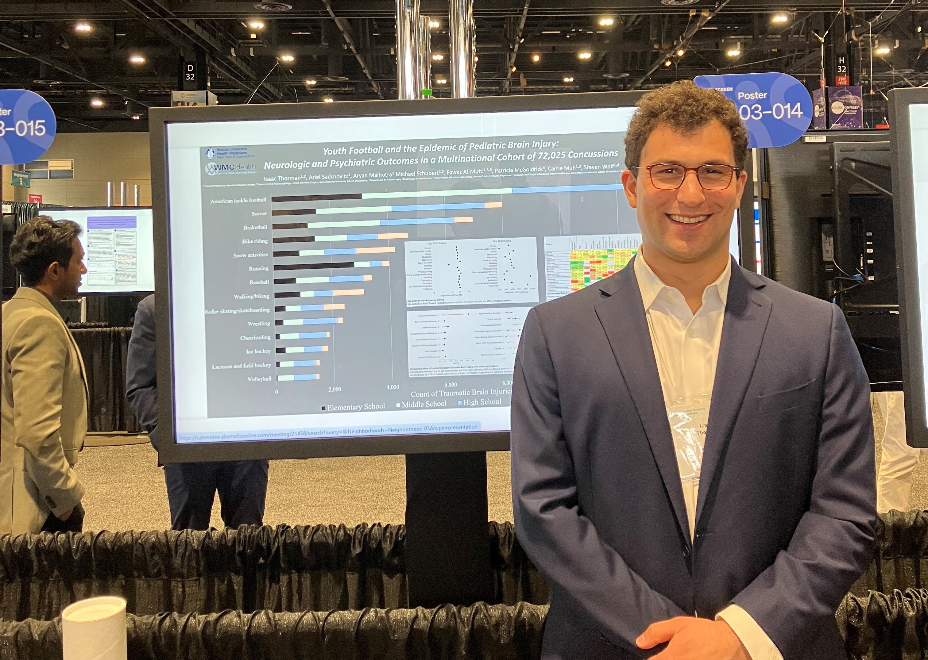 Isaac Thorman Presents at Conference