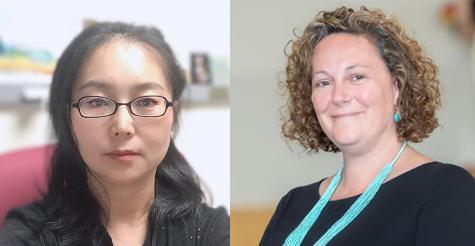Yaya Chu, Ph.D., assistant professor of pediatrics, and Jessica Hochberg, M.D., associate professor of pediatrics
