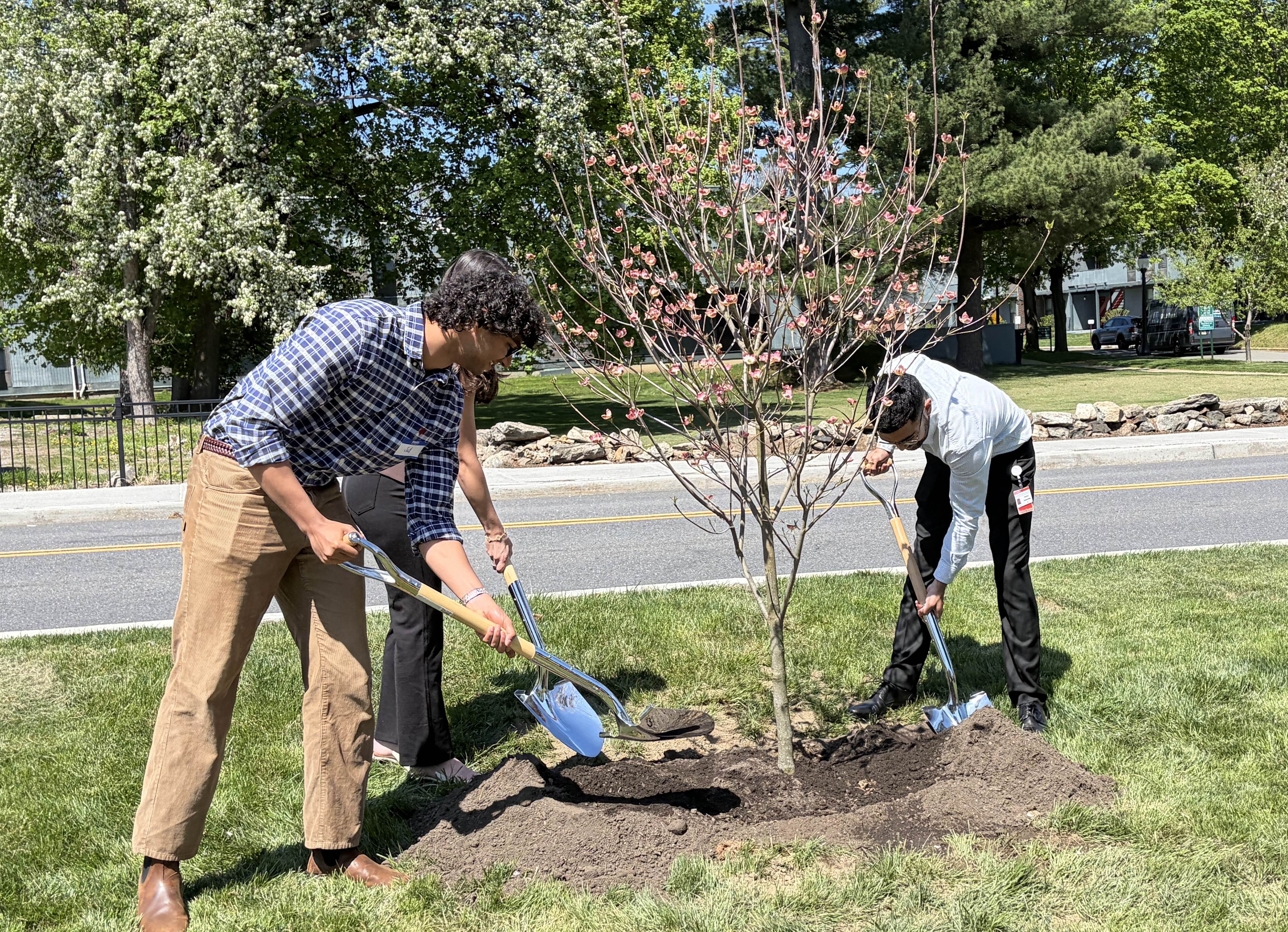 Tree Planting at Convocation of Thanks